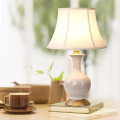 lampe de table en céramique à abat-jour en tissu / en céramique LT-2318